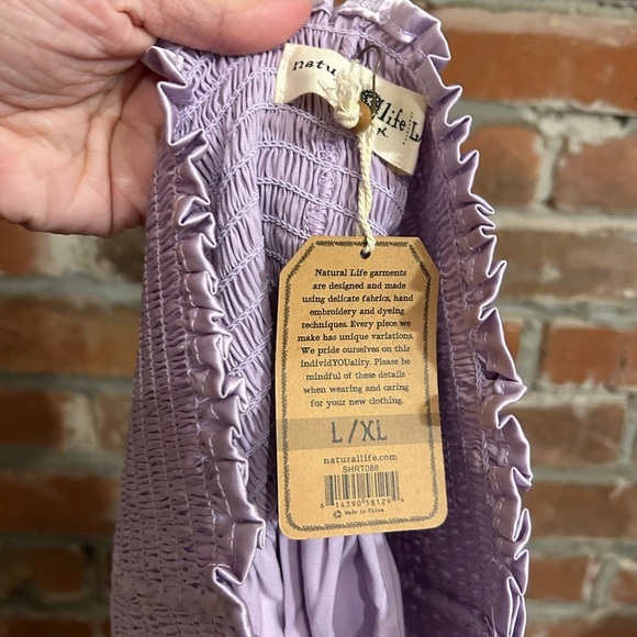 Natural Life Daisy Lavender Women's Shorts Size L/XL - Picture 6 of 6